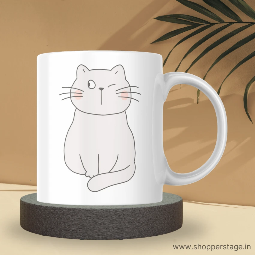 Cat Design Mug