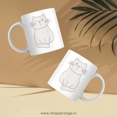 Cat Design Mug