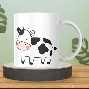 Cow Print Mug