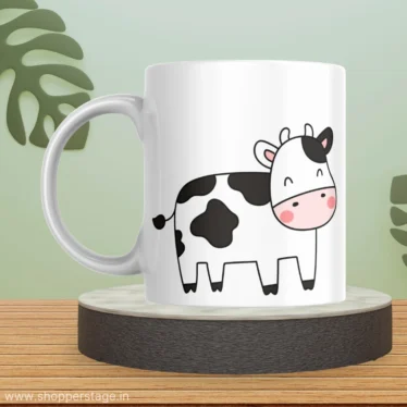 Cow Print Mug