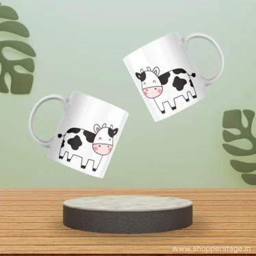 Cow Print Mug